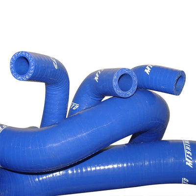 Silicone Radiator Hose Kit, Blue <br> 86-93 Ford Mustang