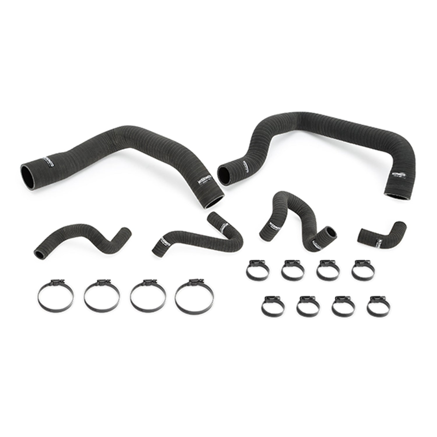 Silicone Radiator Hose Kit, Black <br> 86-93 Ford Mustang