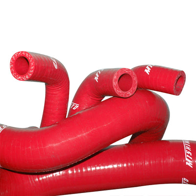 Silicone Radiator Hose Kit, Red <br> 86-93 Ford Mustang