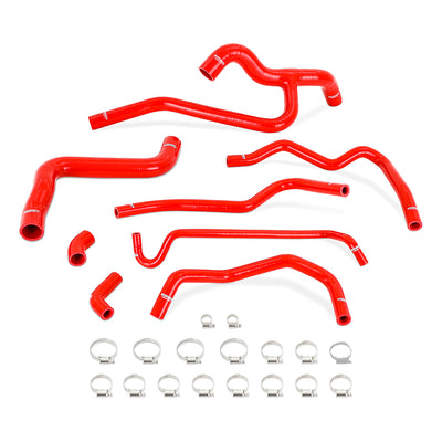 Silicone Radiator & Heater Hose Kit, Red <br> 05-10 Ford Mustang