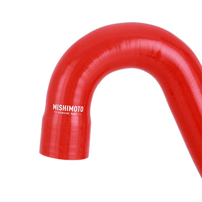 Silicone Lower Radiator Hose, Red <br> 15-17 Ford Mustang 5.0L