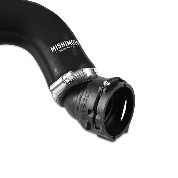 Silicone Radiator Upper Hose, Black <br> 15-23 Ford Mustang