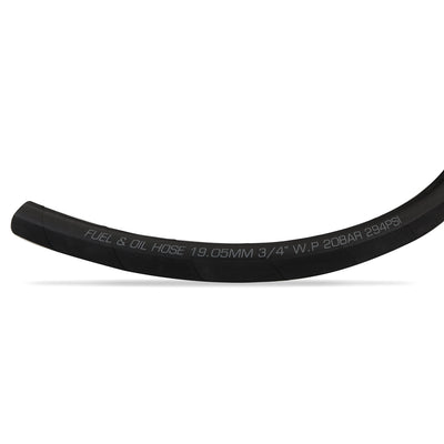 Black Push Lock Hose <br> Universal Fit