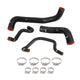 Silicone Radiator Hose Kit, Black <br> 16-22 INFINITI Q50 Q60 3.0L