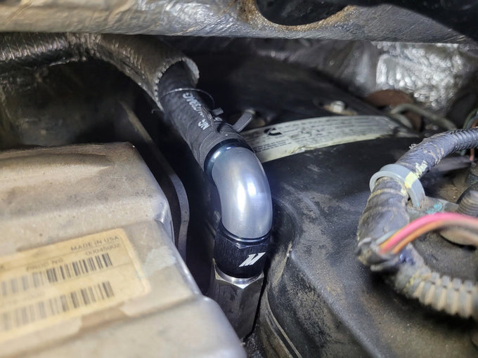 Top Heater Hose Upgrade <br> 07-24 Dodge Ram 2500-5500 6.7L