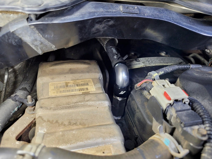Top Heater Hose Upgrade <br> 07-24 Dodge Ram 2500-5500 6.7L