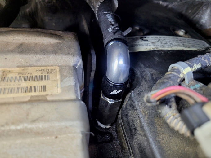 Top Heater Hose Upgrade <br> 07-24 Dodge Ram 2500-5500 6.7L
