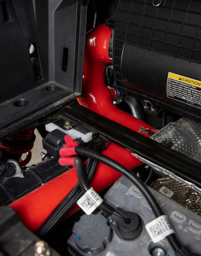 Silicone Intake J-Tube <br> 16-21 Polaris RZR XP Turbos Series