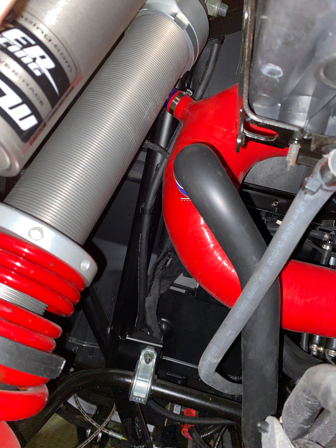 Silicone Intake J-Tube <br> 16-21 Polaris RZR XP Turbos Series