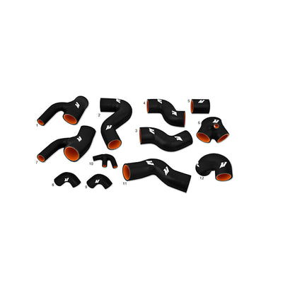 Silicone Turbo Hose Kit, Black <br> 00-02 Audi S4