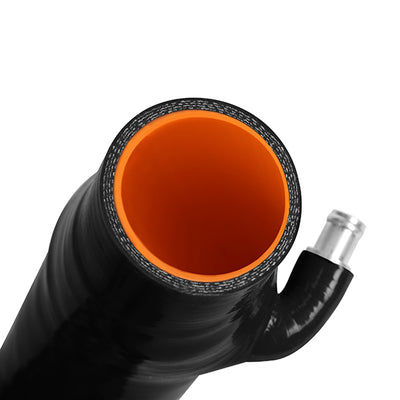 Black Silicone Induction Hose <br> 05-09 Subaru Legacy Outback Impreza WRX