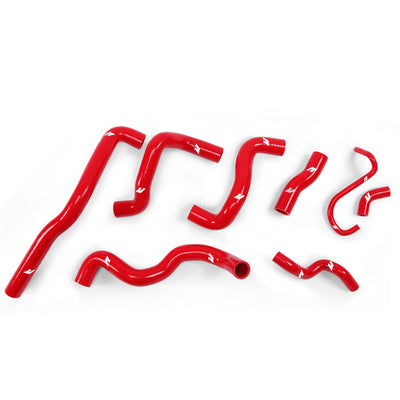 Silicone Radiator Hose Kit, Red <br> 03-19 Mini Cooper Countryman Paceman