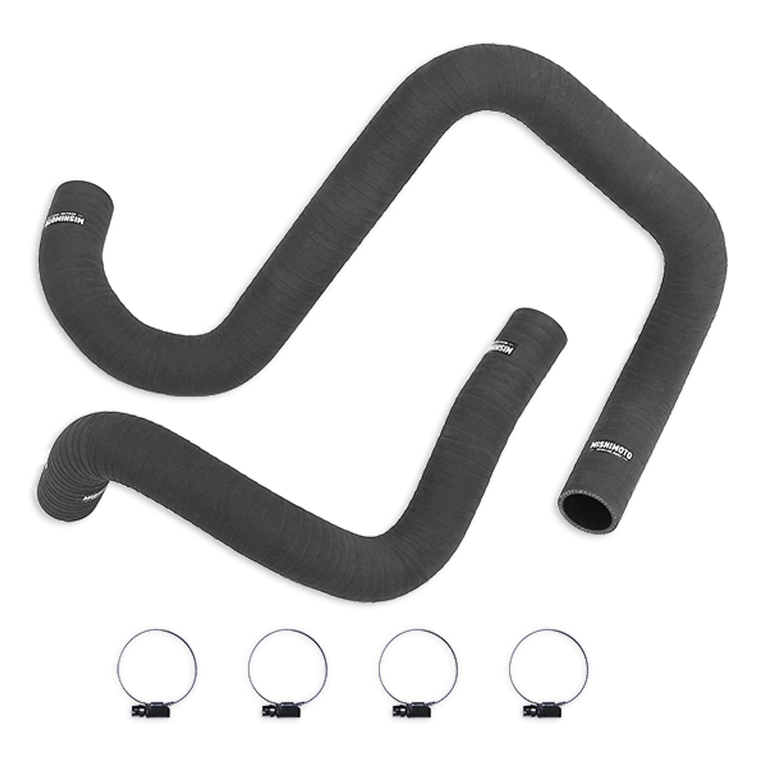 Silicone Radiator Hose Kit, Black <br> 12-18 Jeep Wrangler JK 3.6L 2.0L