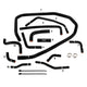 Silicone Ancillary Hose Kit <br> 15-21 Subaru WRX
