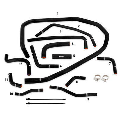 Silicone Ancillary Hose Kit <br> 15-21 Subaru WRX