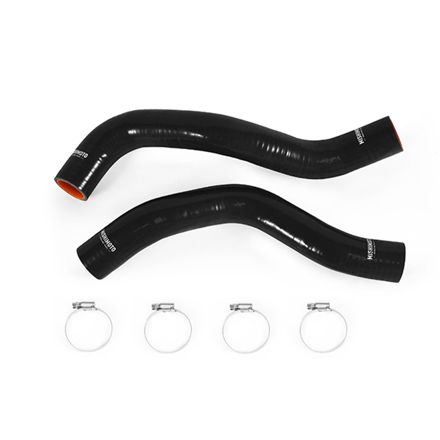 Silicone Hose Kit, Black <br> 16-19 Nissan TITAN XD 5.0L