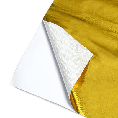 Gold Reflective Barrier w/Adhesive Backing <br> 12 inx24in