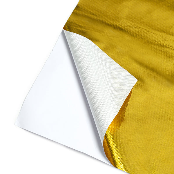 Gold Reflective Barrier w/Adhesive Backing <br> 12 inx24in
