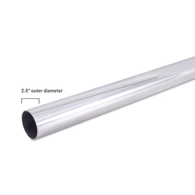 2.5 in Straight Aluminum Intercooler Piping <br> Universal Fit