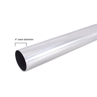 4 in Straight Aluminum Intercooler Piping <br> Universal Fit