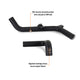 Performance Intercooler Pipe Kit <br> 21-26 Ford Bronco 2.7L