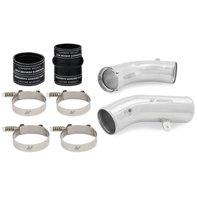Cold-Side Pipe and Boot Kit Polished <br> 17-19 Chevy Silverado GMC Sierra 2500 3500 HD