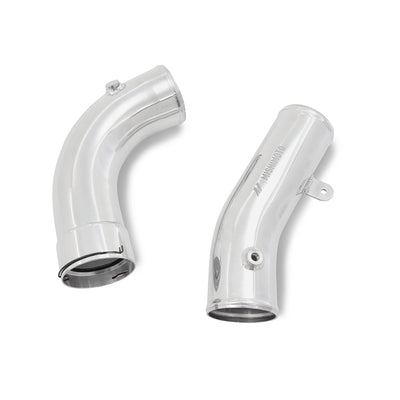 Cold-Side Pipe and Boot Kit Polished <br> 17-19 Chevy Silverado GMC Sierra 2500 3500 HD