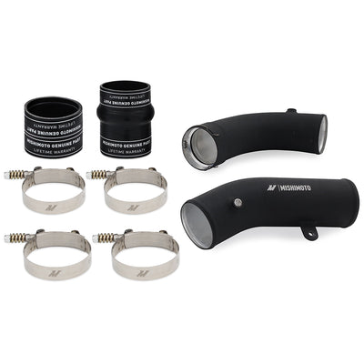 Cold-Side Pipe and Boot Kit Wrinkle Black <br> 17-19 Chevy Silverado GMC Sierra 2500 3500 HD