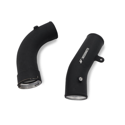 Cold-Side Pipe and Boot Kit Wrinkle Black <br> 17-19 Chevy Silverado GMC Sierra 2500 3500 HD