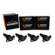Set of 4 Performance Ignition Coil <br> 12-20 Hyundai Accent Veloster, Kia Rio Soul 1.6L
