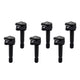 Set of 6 Performance Ignition Coil <br> 08-12 Honda Accord Odyssey, Acura RL TL