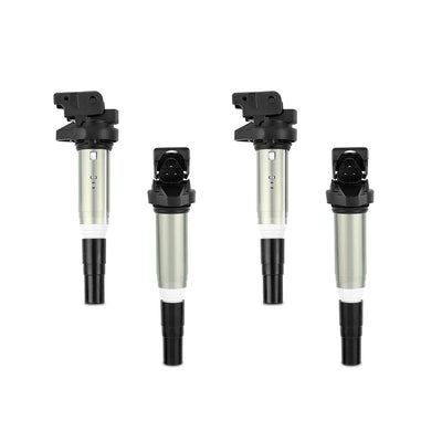 Set of 4 Performance Ignition Coil <br> 02-17 BMW 3/5 X-Series Z3 Z4