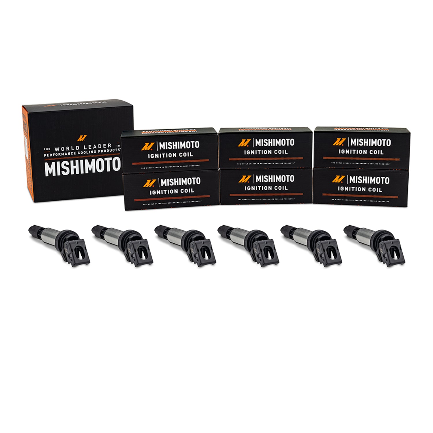Set of 6 Delphi Style Ignition Coil <br> 07-13 BMW 335i 135i 535i 335is 740i