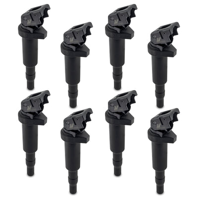Set of 8 Bosch Style Ignition Coil <br> 03-12 BMW 3/5 Series X6 X3