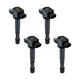 Set of 4 Performance Ignition Coil <br> 03-07 Honda Accord Civic, Acura RSX