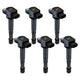 Set of 6 Performance Ignition Coil <br> 03-07 Honda Accord Civic, Acura RSX