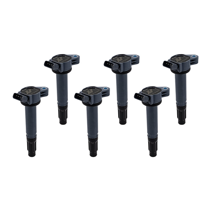 Set of 6 Performance Ignition Coil <br> 05-23 Toyota/Lexus 2GR-FE 3.5L V6 Engines