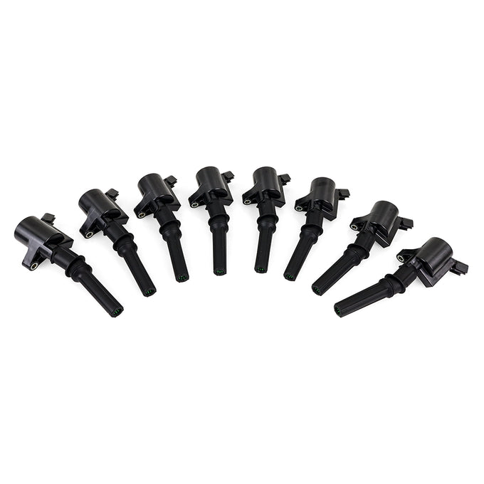 Set of 8 Performance Ignition Coil <br> 97-11 Ford F/E Series Excursion, Lincoln Town Car