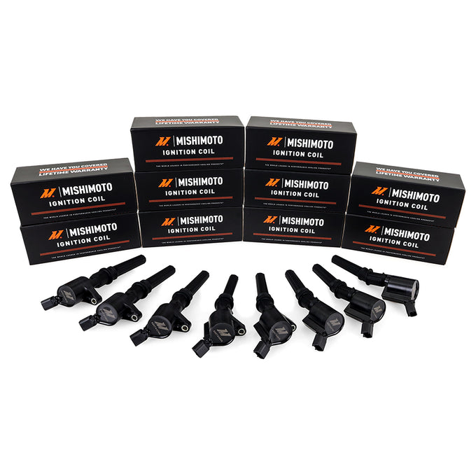 Set of 8 Performance Ignition Coil <br> 97-11 Ford F/E Series Excursion, Lincoln Town Car