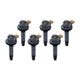 Set of 6 Performance Ignition Coil <br> 11-16 Ford F-150 Taurus, Lincoln Navigator