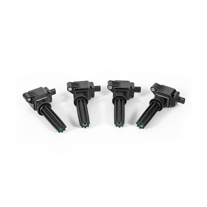 Set of 4 Performance Ignition Coil <br> 12-20 Ford Mustang Fusion, Lincoln MKT