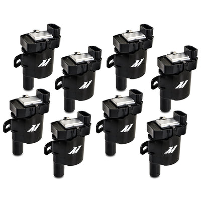 Set of 8 Heatsink Performance Ignition Coil <br> 99-07 Chevy Silverado GMC Sierra 1500 2500 3500