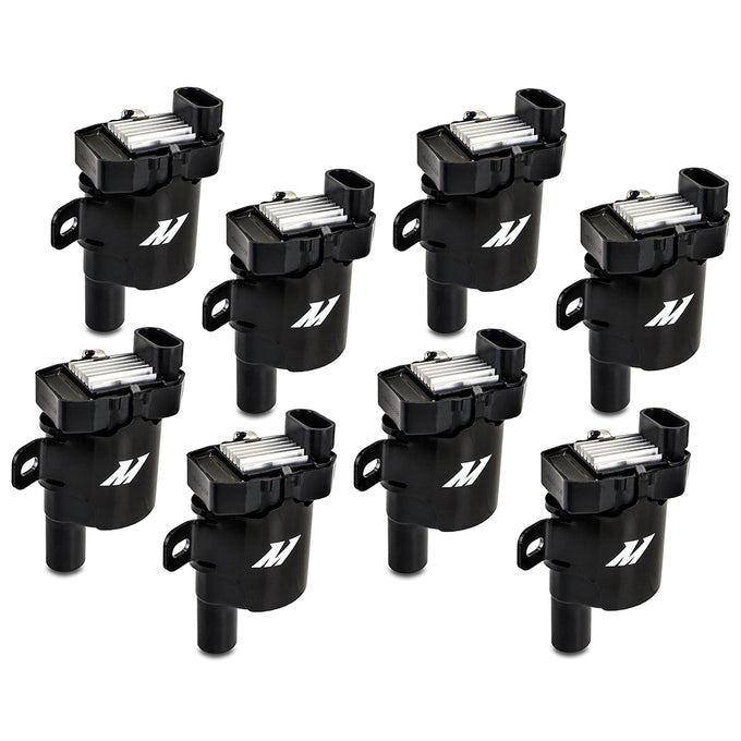 Set of 8 Heatsink Performance Ignition Coil <br> 99-07 Chevy Silverado GMC Sierra 1500 2500 3500