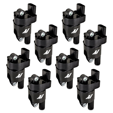 Set of 8 Round Ignition Coil <br> 06-20 Chevy Silverado GMC Sierra 1500 2500