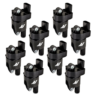 Set of 8 Round Ignition Coil <br> 06-20 Chevy Silverado GMC Sierra 1500 2500