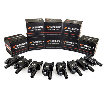 Set of 8 Round Ignition Coil <br> 06-20 Chevy Silverado GMC Sierra 1500 2500