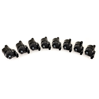 Set of 8 Round Ignition Coil <br> 06-20 Chevy Silverado GMC Sierra 1500 2500