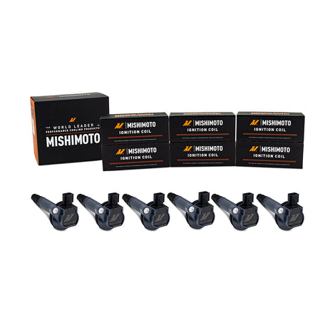 Set of 6 Performance Ignition Coil <br> 07-18 Ford Edge Fusion, Lincoln MKS, Mazda 6