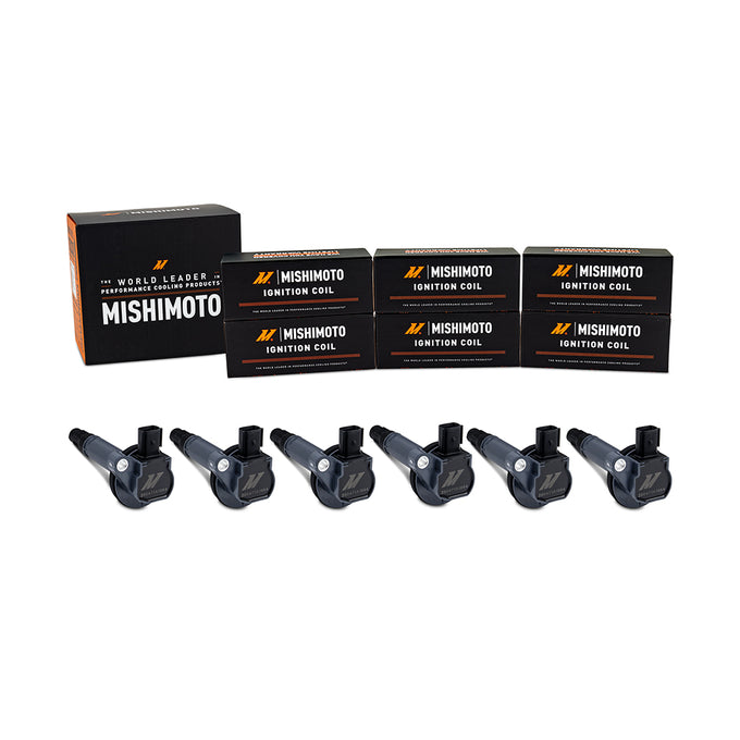Set of 6 Performance Ignition Coil <br> 07-18 Ford Edge Fusion, Lincoln MKS, Mazda 6