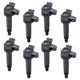 Set of 8 Performance Ignition Coil <br> 01-10 Lexus LS430 LX470 GX470, Toyota 4Runner